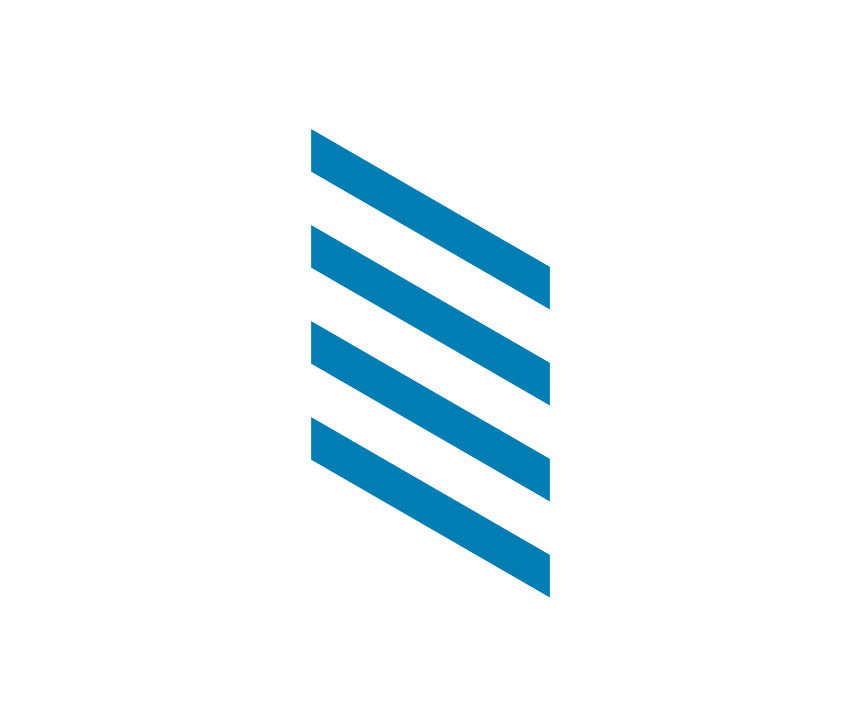 Stacked diagonal blue lines that represent where the pulses travel in the diagram.